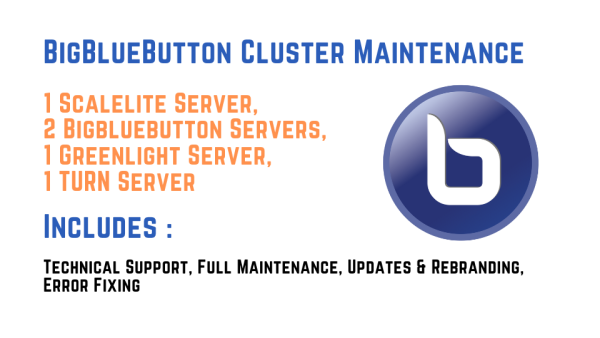 BigBlueButton Cluster Infrastructure Maintenance